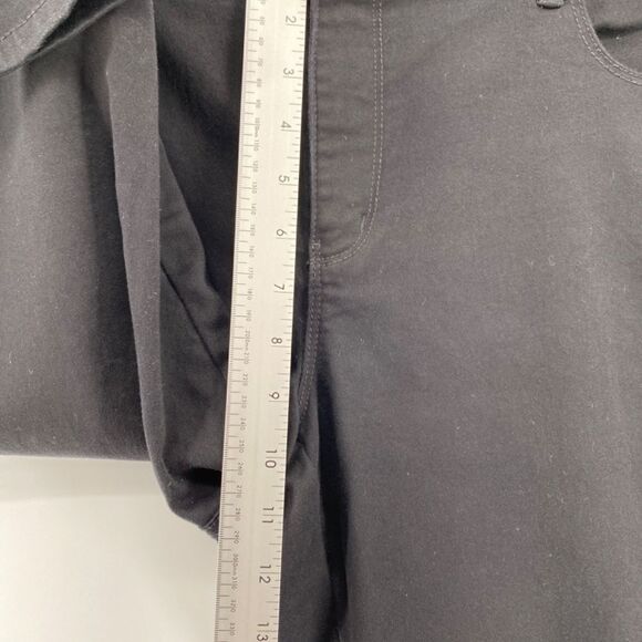 Reitmans R Jeans Womens Size 33 Black Denim 5 Pocket Slim Ankle Fit Stretch - Picture 5 of 13